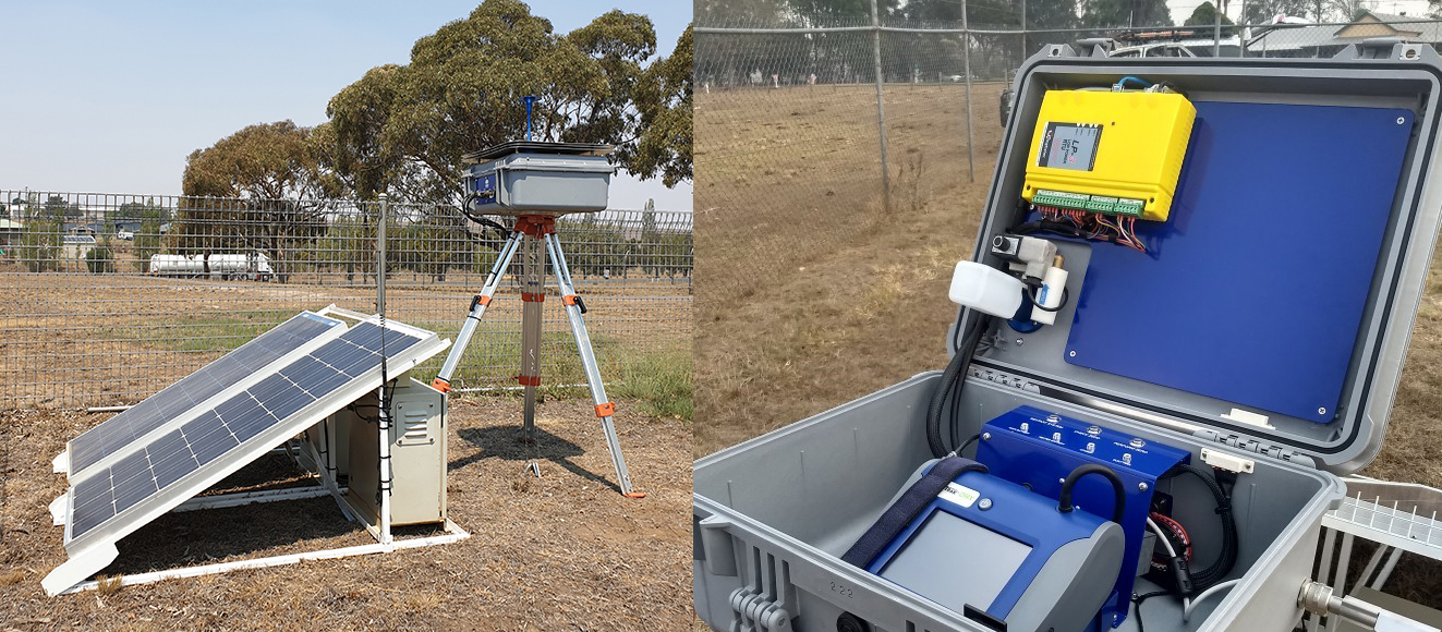 A bushfire emergency air quality indicative monitoring station