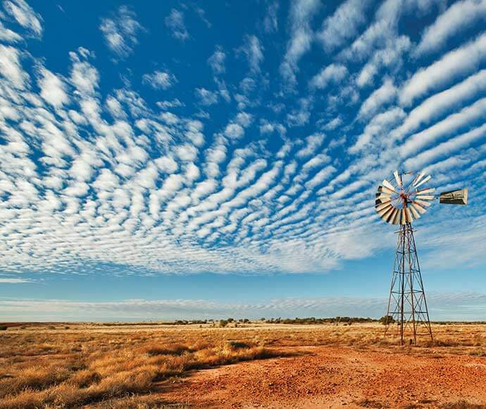 Old windmill, Sturt National Park