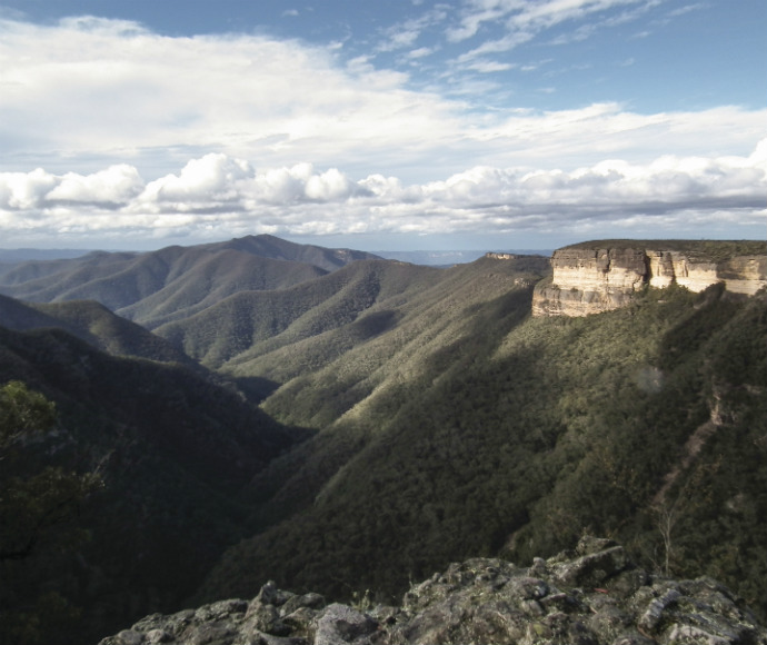 Escarpment Greater Blue Mountains drive Kanangra Boyd lookout, Kanangra Boyd National Park