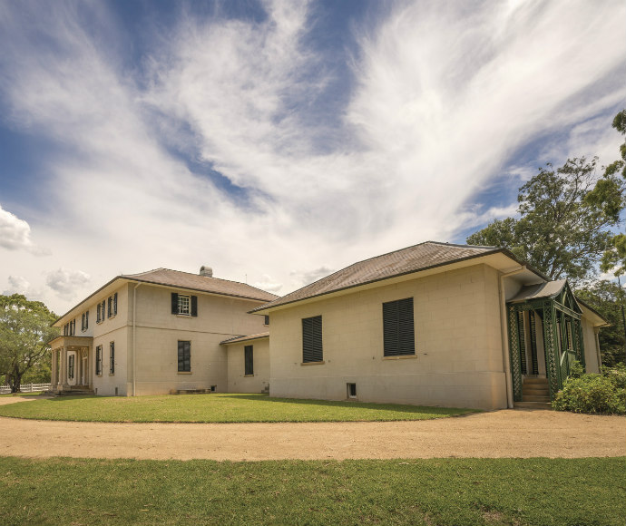 Old Government House, Australia's oldest surviving public building, in Parramatta