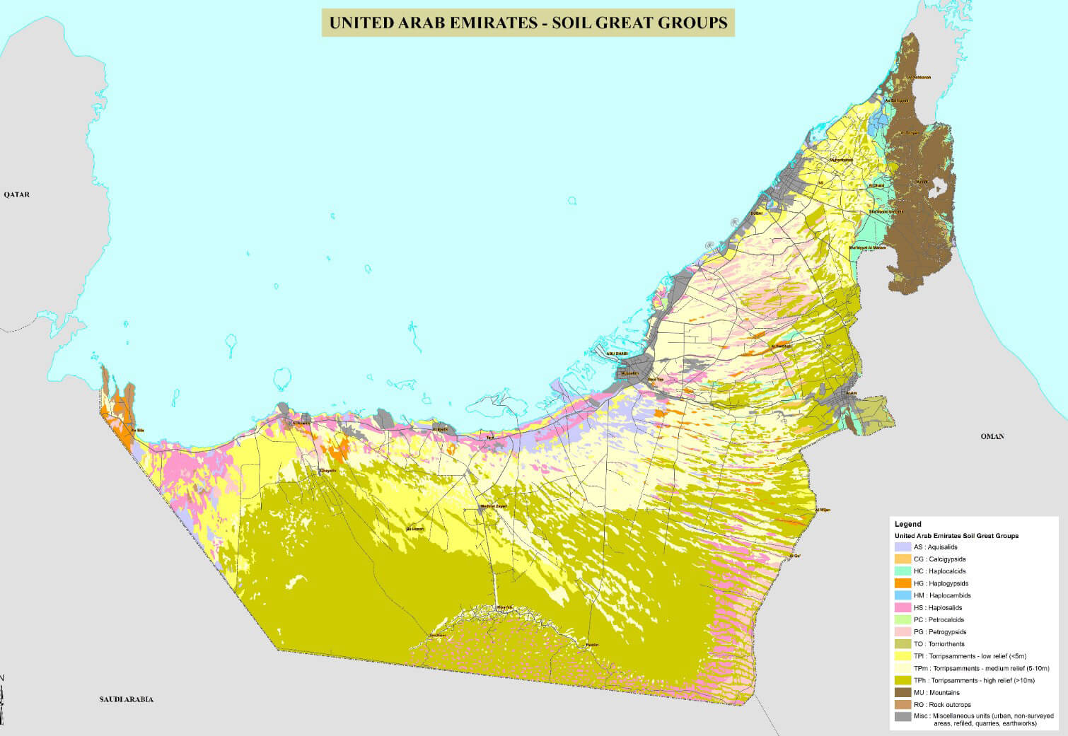 illegible soil map