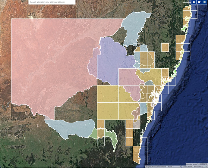 NSW index soil map